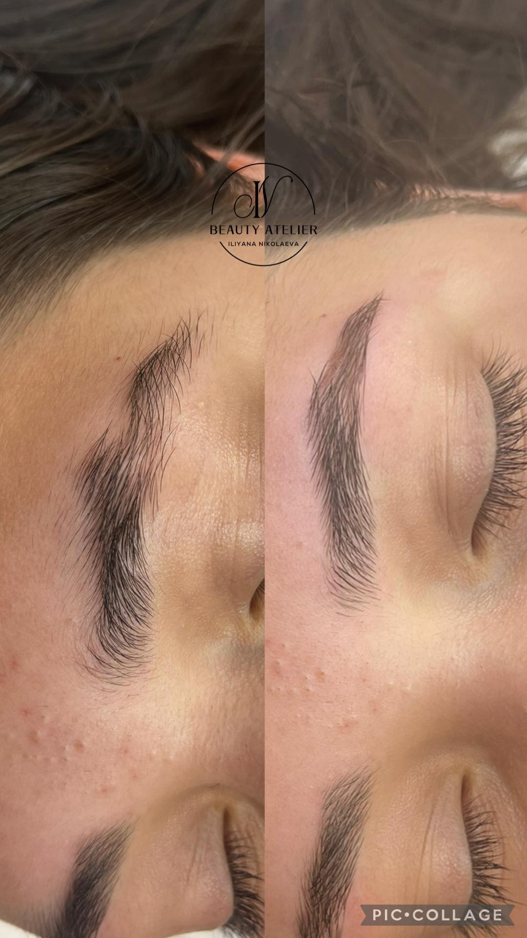 Първо почистване и оформяне на вежди