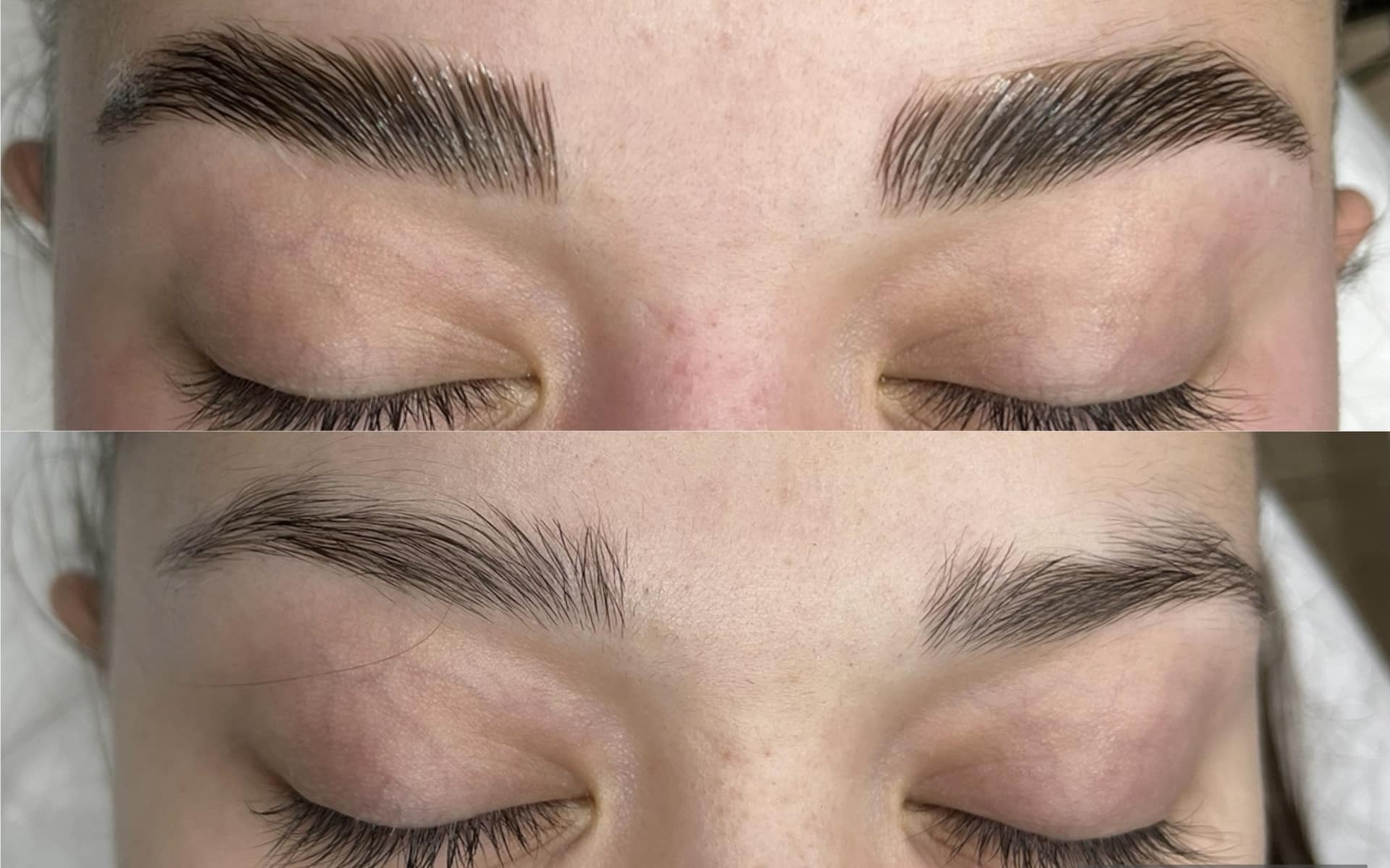 Ламиниране на вежди — естествена плътност и форма