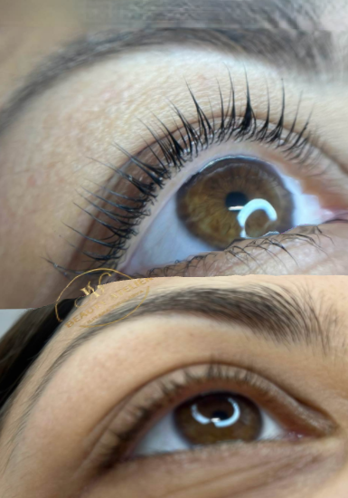 Ламиниране на миглички и вежди — цялостна трансформация