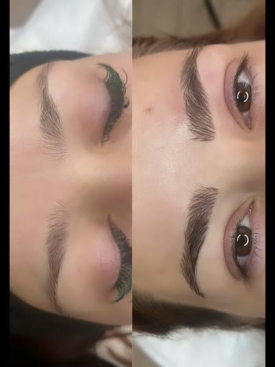 Микроблейдинг след ретуш — перфектен резултат