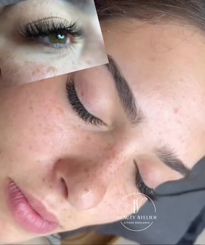 Мигли — преди и след поставянето